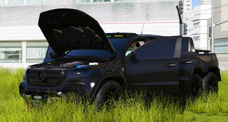 图片[5]-GTA 2019奔驰X级皮卡 Pickup Design [添加载具]-GTA盒子-GTAMOD下载社区-GTA5MOD